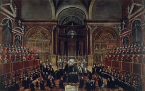 The Investiture of a Monarch in San Lorenzo by Gabriele Bella